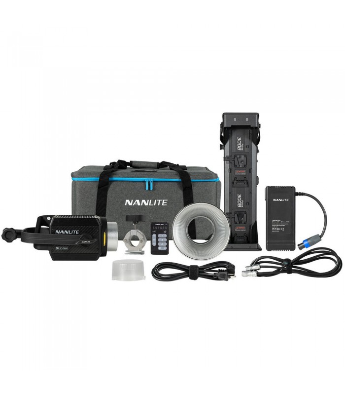 نور سینمایی نانلایت مدل Nanlite Forza 300B Bi-Color