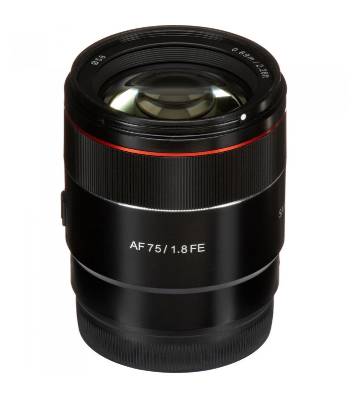 لنز سامیانگ مدل Samyang AF 75mm f/1.8 FE مانت E سونی