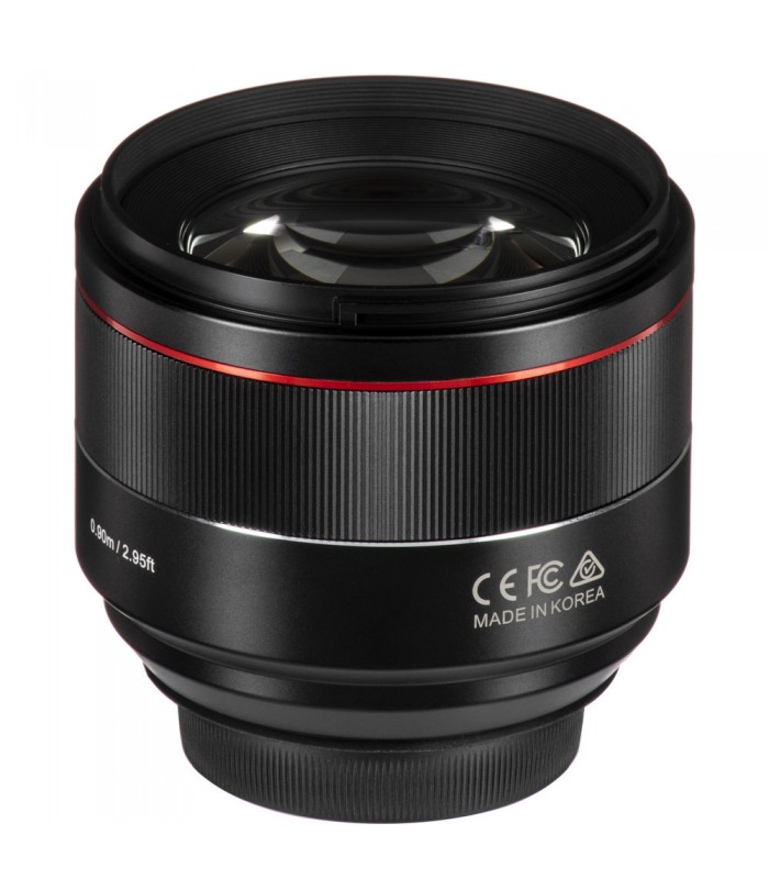 لنز سامیانگ مدل Samyang AF 85mm f/1.4  EF مانت EF کانن