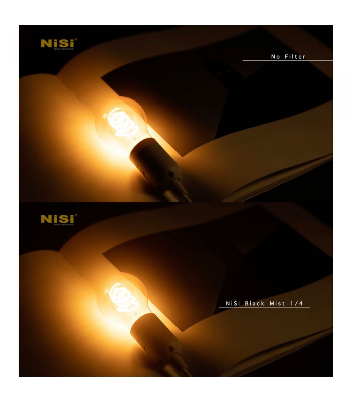 فیلتر دیفیوز NiSi مدل Black Mist Filter 1/4 دهانه فیلتر ۴۹ میلی‌متر