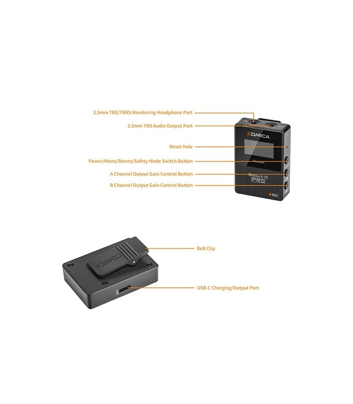 میکروفن بیسیم کامیکا مدل BoomX-D Pro D1