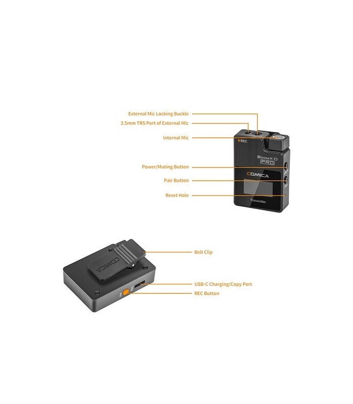 میکروفن بیسیم کامیکا مدل BoomX-D Pro D1