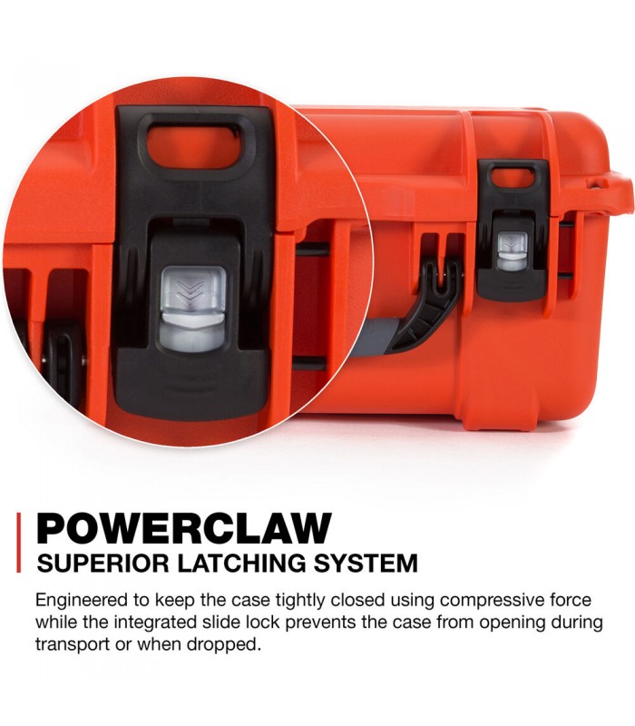 کیس لنز نانوک با ظرفیت ۶ لنز مدل Nanuk 918 رنگ نارنجی