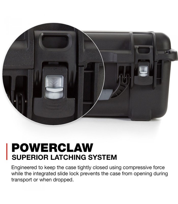 کیس لنز نانوک با ظرفیت ۶ لنز مدل Nanuk 918 رنگ مشکی