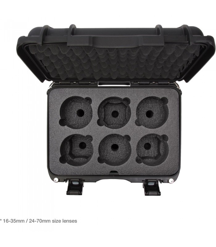 کیس لنز نانوک با ظرفیت ۶ لنز مدل Nanuk 918 رنگ مشکی