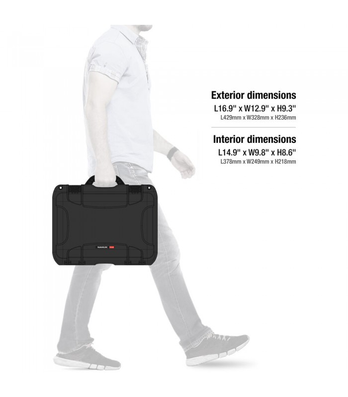 کیس لنز نانوک با ظرفیت ۶ لنز مدل Nanuk 918 رنگ مشکی