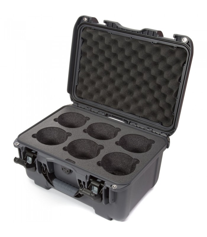 کیس لنز نانوک با ظرفیت ۶ لنز مدل Nanuk 918 رنگ نوک مدادی