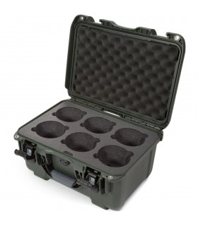 کیس لنز نانوک با ظرفیت ۶ لنز مدل Nanuk 918 رنگ زیتونی