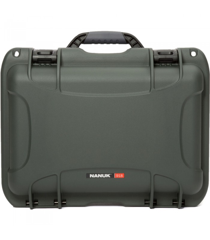 کیس لنز نانوک با ظرفیت ۶ لنز مدل Nanuk 918 رنگ زیتونی
