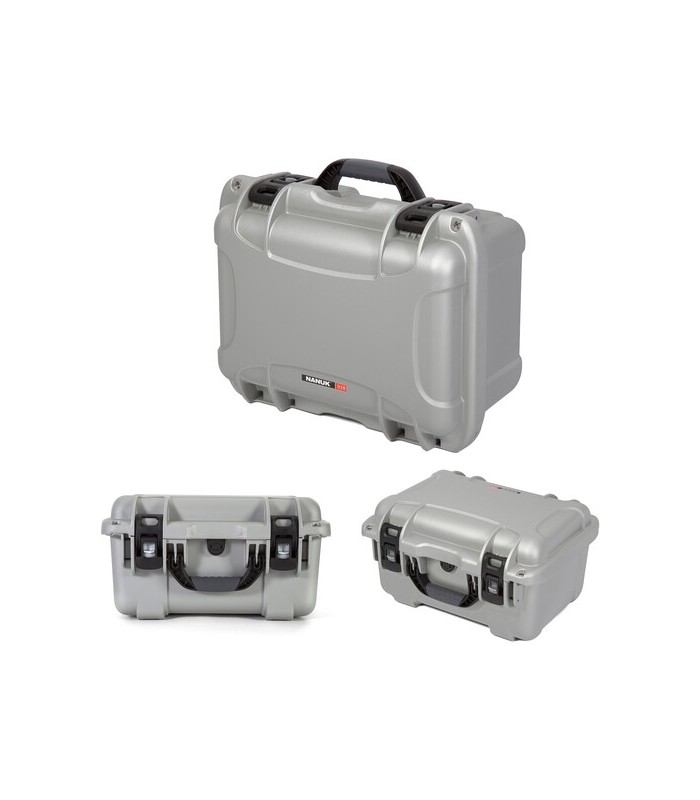 کیس لنز نانوک با ظرفیت ۶ لنز مدل Nanuk 918 رنگ نقره‌ای