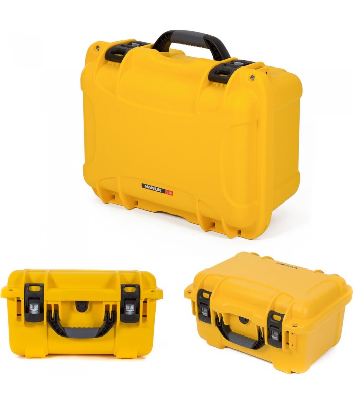 کیس لنز نانوک با ظرفیت ۶ لنز مدل Nanuk 918 رنگ زرد