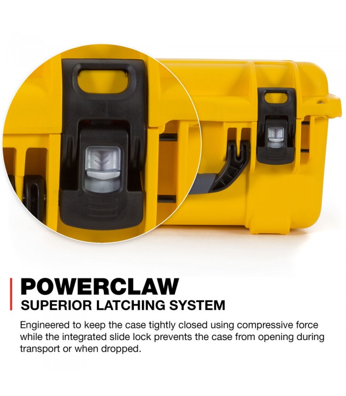 کیس لنز نانوک با ظرفیت ۶ لنز مدل Nanuk 918 رنگ زرد