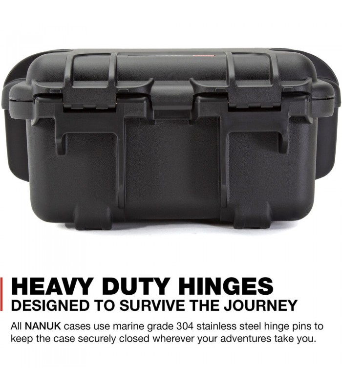 هارد کیس پددار نانوک مدل Nanuk 905 رنگ مشکی