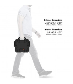 هارد کیس پددار نانوک مدل Nanuk 905 رنگ مشکی