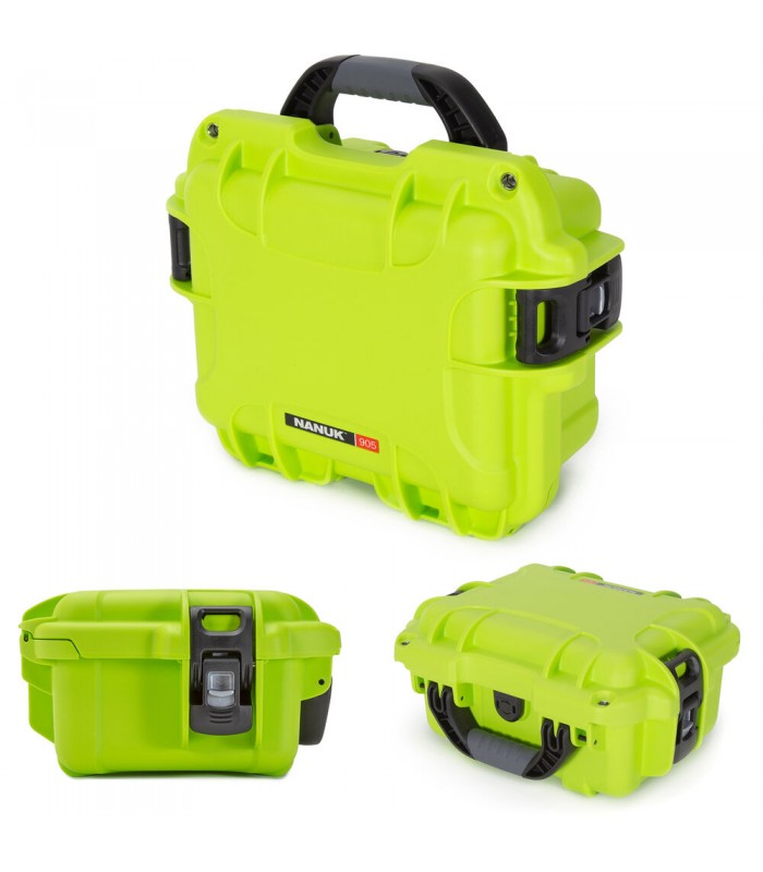 هارد کیس پددار نانوک مدل Nanuk 905 رنگ سبز