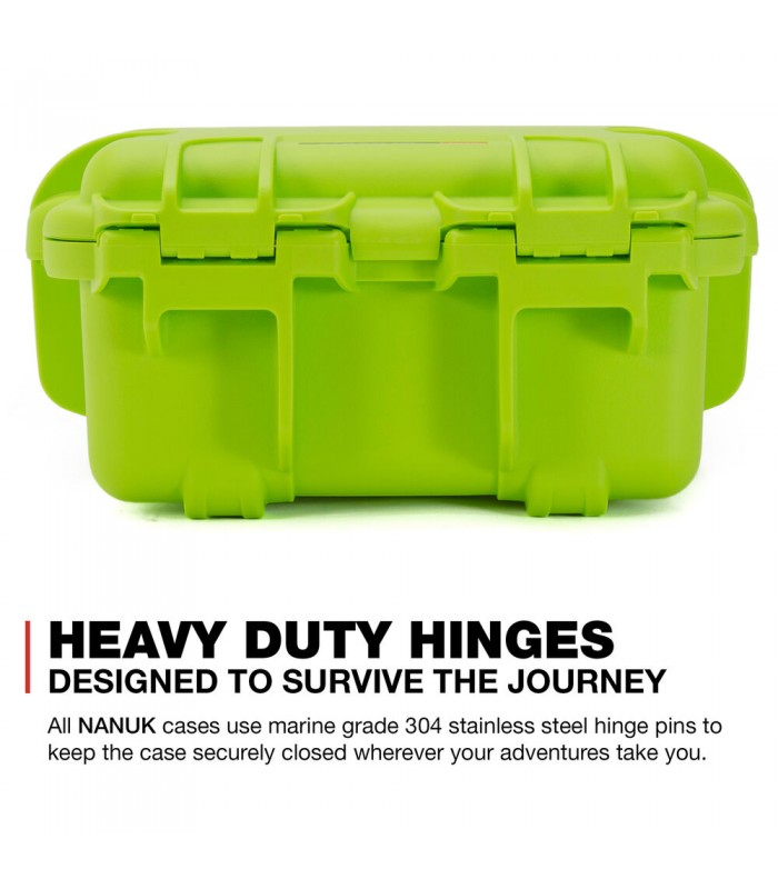 هارد کیس پددار نانوک مدل Nanuk 905 رنگ سبز