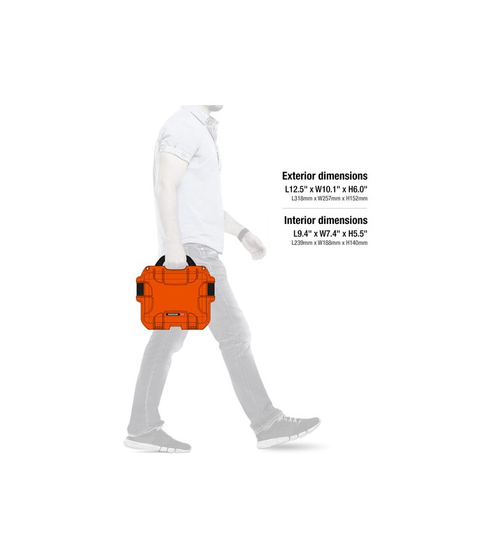 هارد کیس پددار نانوک مدل Nanuk 905 رنگ نارنجی