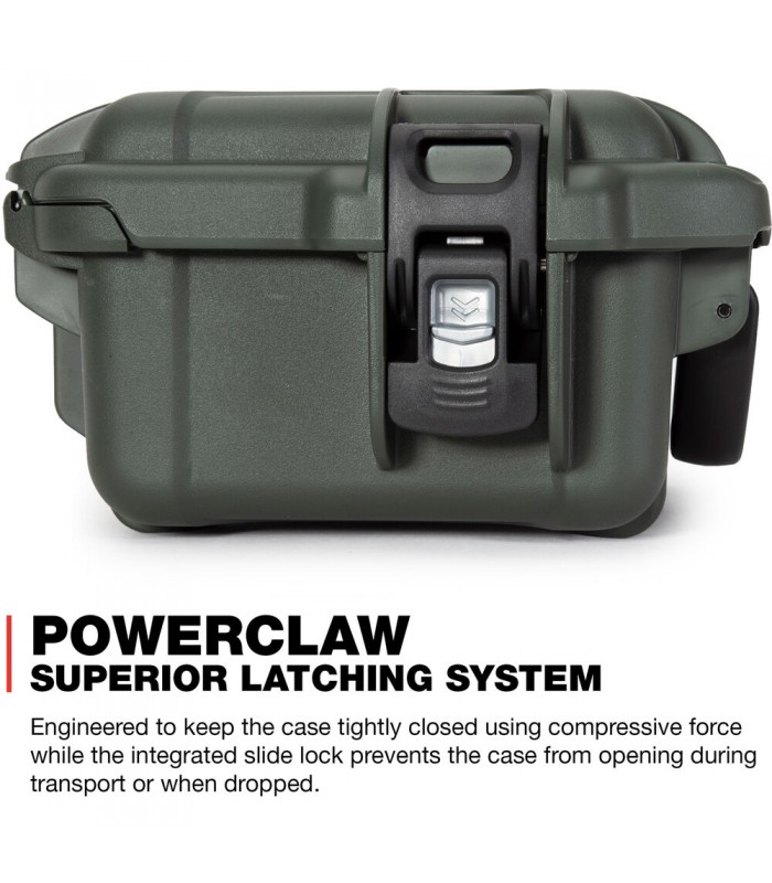 هارد کیس پددار نانوک مدل Nanuk 905 رنگ زیتونی