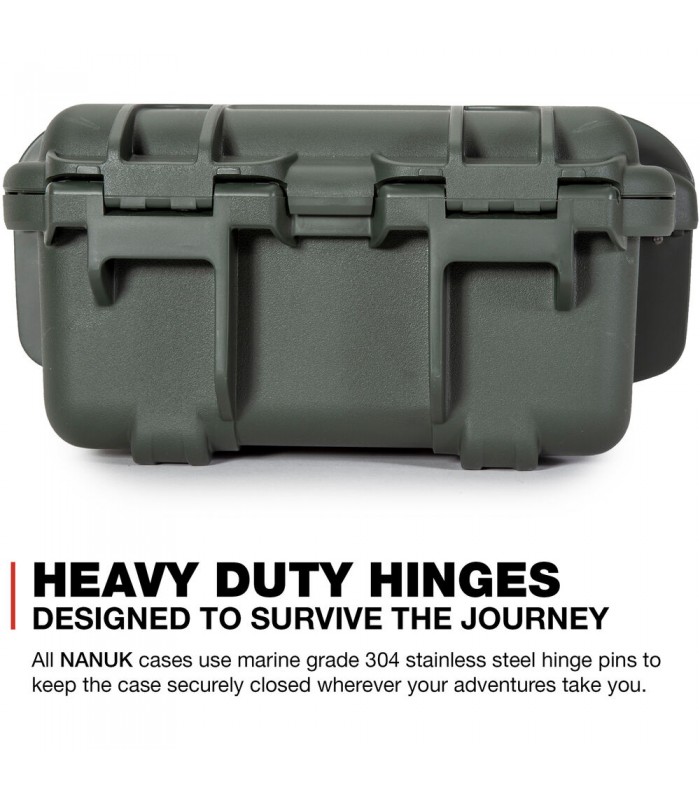 هارد کیس پددار نانوک مدل Nanuk 905 رنگ زیتونی