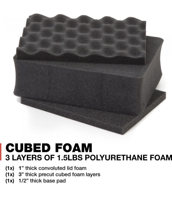 هارد کیس پددار نانوک مدل Nanuk 905 رنگ زیتونی