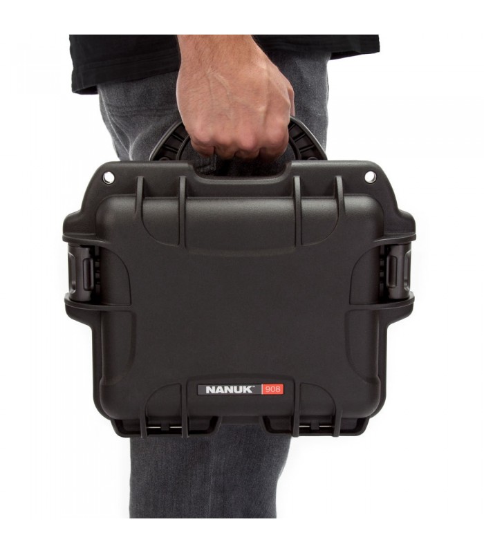 هارد کیس پددار نانوک مدل Nanuk 908 رنگ مشکی