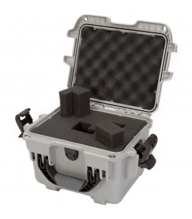 هارد کیس پددار نانوک مدل Nanuk 908 رنگ نقره‌ای