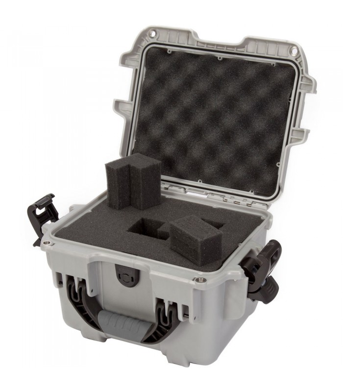 هارد کیس پددار نانوک مدل Nanuk 908 رنگ نقره‌ای