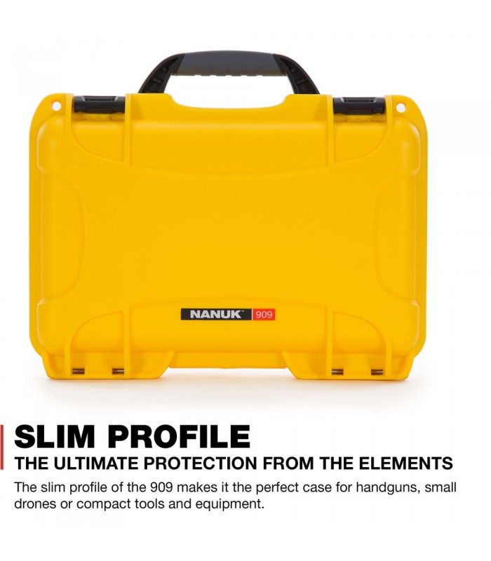 هارد کیس پددار نانوک مدل Nanuk 909 رنگ زرد