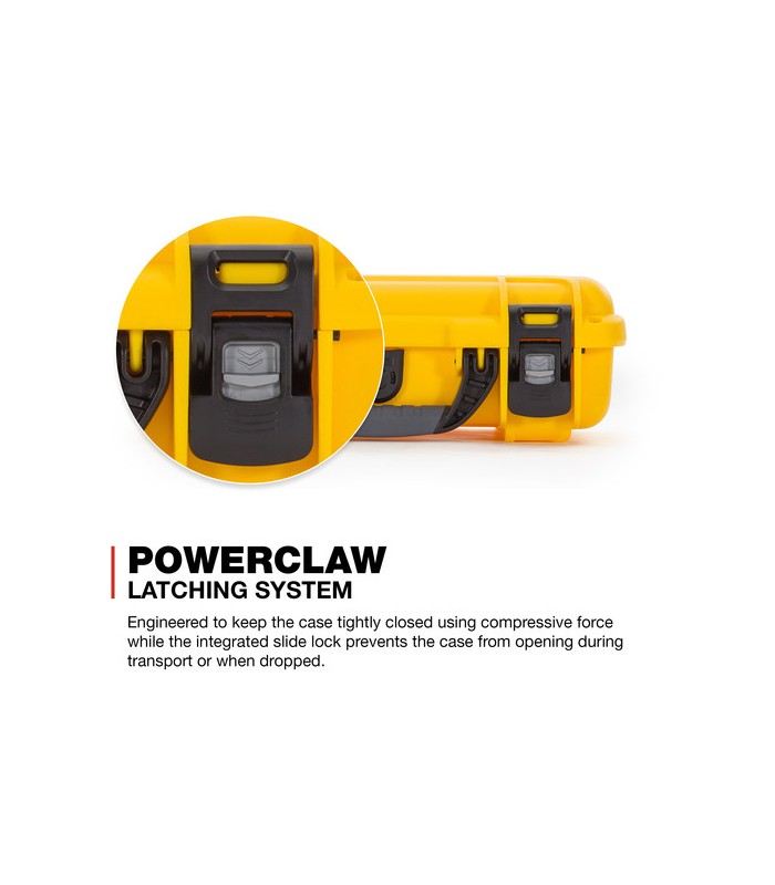 هارد کیس پددار نانوک مدل Nanuk 909 رنگ زرد