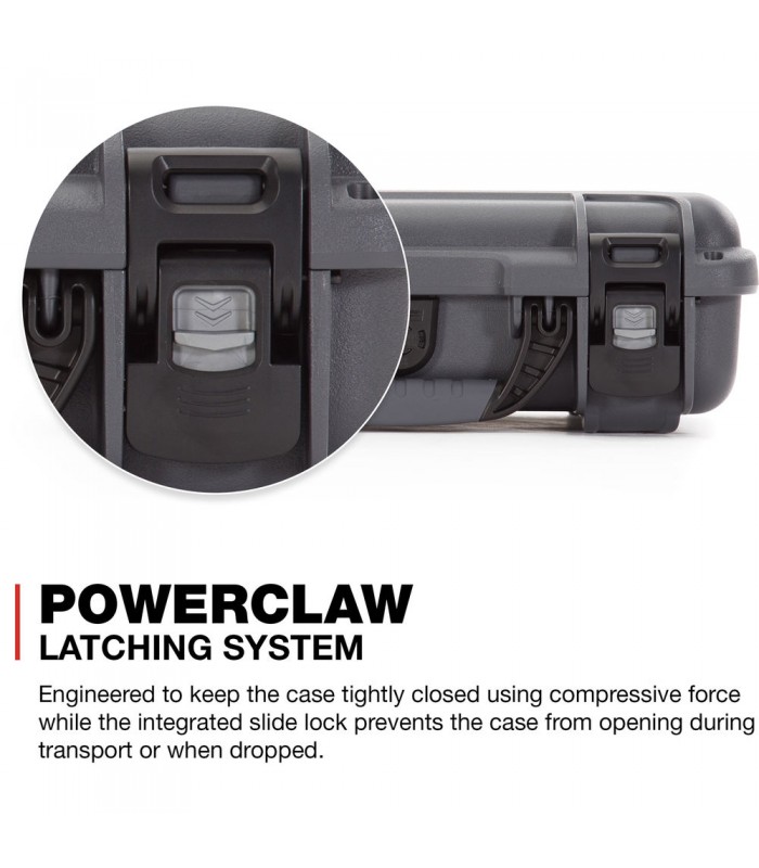 هارد کیس پددار نانوک مدل Nanuk 909 رنگ نوک مدادی