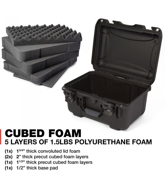 هارد کیس پددار نانوک مدل Nanuk 918 رنگ مشکی