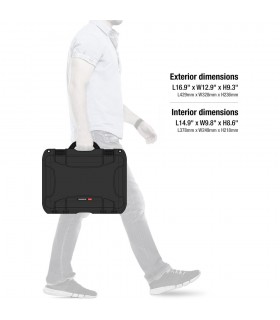 هارد کیس پددار نانوک مدل Nanuk 918 رنگ مشکی