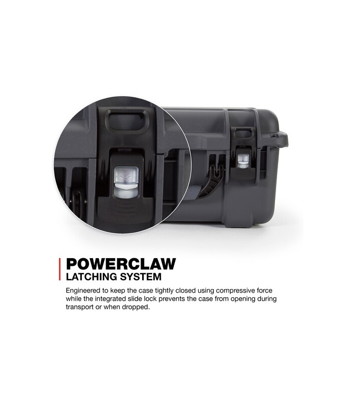 هارد کیس پددار نانوک مدل Nanuk 918 رنگ نوک مدادی