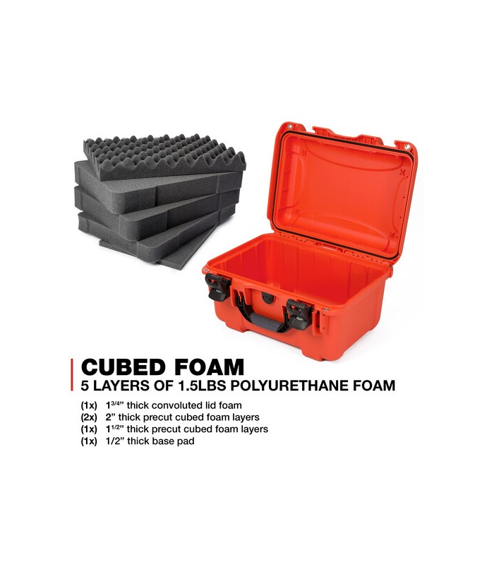 هارد کیس پددار نانوک مدل Nanuk 918 رنگ نارنجی