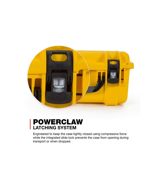 هارد کیس پددار نانوک مدل Nanuk 918 رنگ زرد