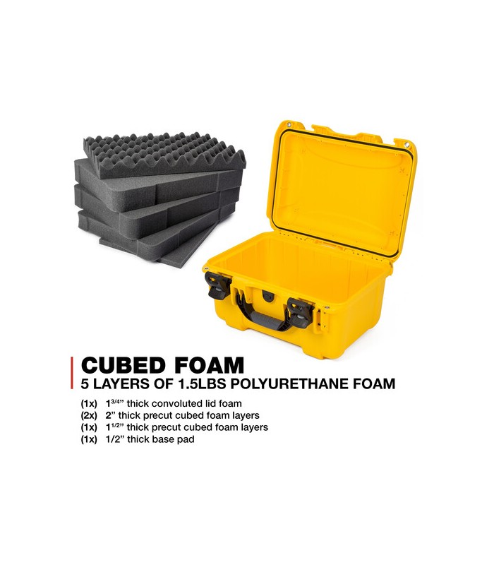 هارد کیس پددار نانوک مدل Nanuk 918 رنگ زرد