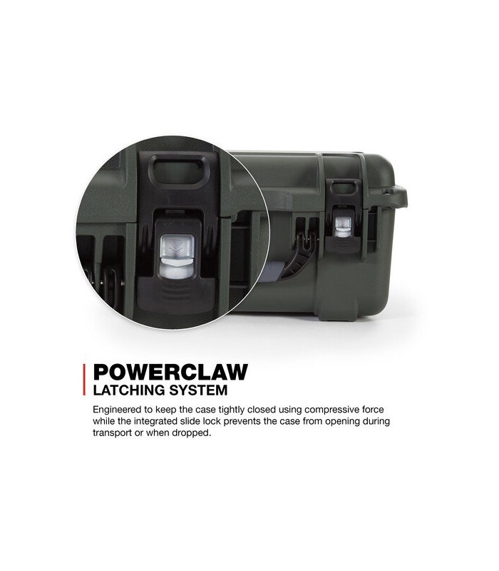 هارد کیس پددار نانوک مدل Nanuk 918 رنگ زیتونی