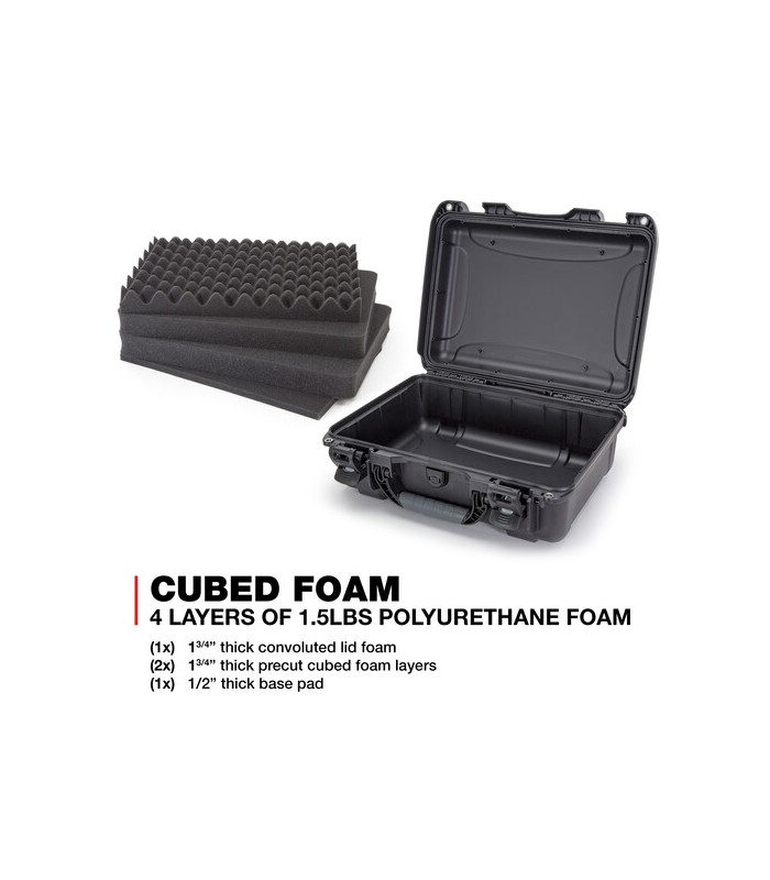 هارد کیس پددار نانوک مدل Nanuk 925 رنگ نوک مدادی