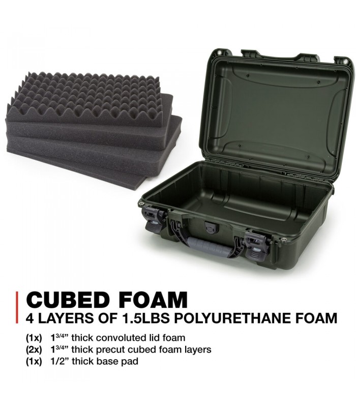 هارد کیس پددار نانوک مدل Nanuk 925 رنگ زیتونی