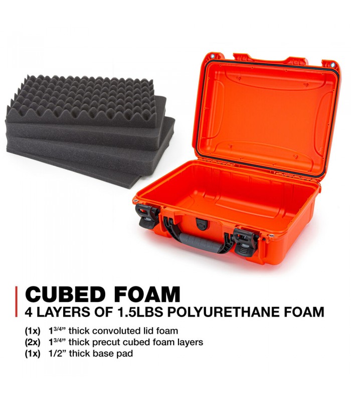 هارد کیس پددار نانوک مدل Nanuk 925 رنگ نارنجی