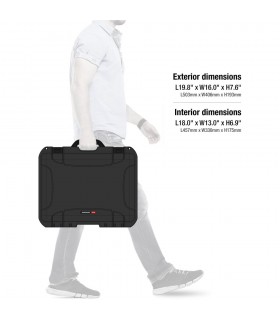 هارد کیس پددار نانوک مدل Nanuk 930 رنگ مشکی