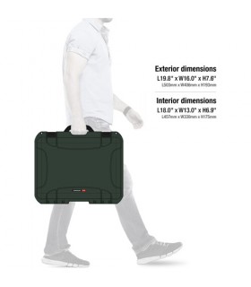 هارد کیس پددار نانوک مدل Nanuk 930 رنگ زیتونی