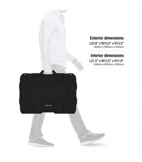 هارد کیس پددار نانوک مدل Nanuk 938 رنگ مشکی