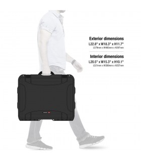 هارد کیس پددار نانوک مدل Nanuk 950 رنگ مشکی