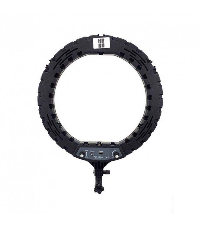 رینگ لایت هیرو مدل YQ 420