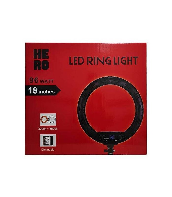 رینگ لایت هیرو مدل Hero 96W
