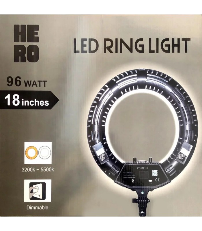 رینگ لایت هیرو مدل Hero SY-3161 III