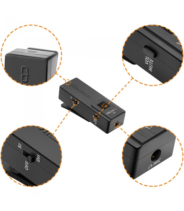میکروفن بیسیم کامیکا مدل Comica Audio VDLive10
