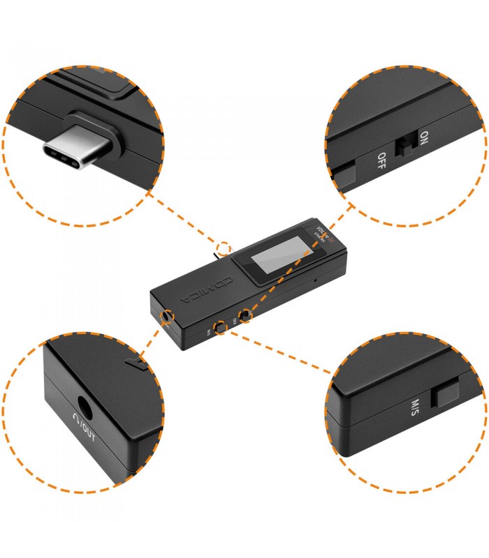میکروفن بیسیم کامیکا مدل Comica Audio VDLive10