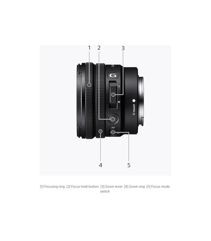 لنز سونی مدل E 10-20mm f/4 PZ G